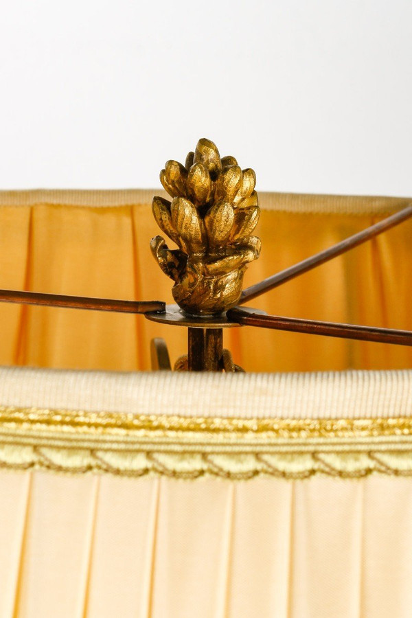 Lampe En Bronze Doré signé Rambaud