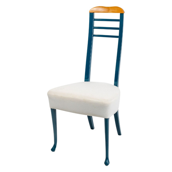 Suite De Huit Chaises De Salle à Manger, Années 1980-90.