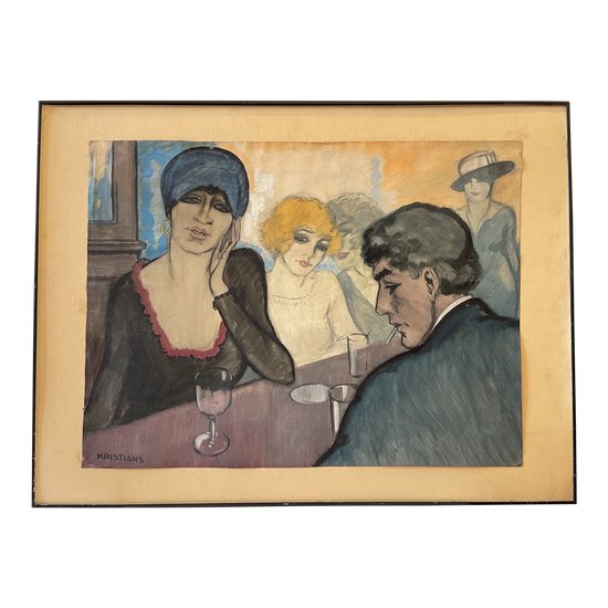 Antonius Johans Kristians - An der Bar