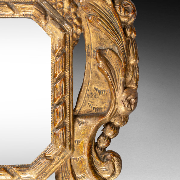 Miroir italien, d’époque XVIIe siècle