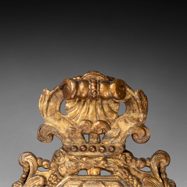 Miroir italien, d’époque XVIIe siècle