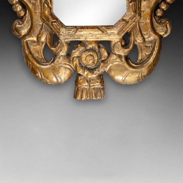 Miroir italien, d’époque XVIIe siècle