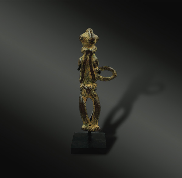 PENDENTIF ANTHROPOZOOMORPHE Batéba - Culture Birifor, Nord du Ghana - XIXème siècle ou antérieur
