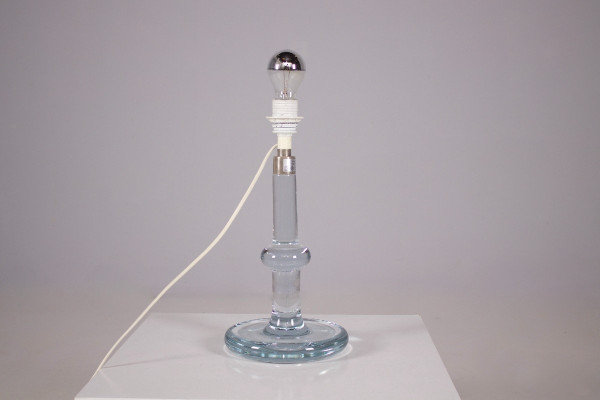 Lampe En Cristal Holmegaard Suède « Atlantic ».