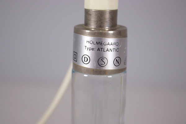 Lampe En Cristal Holmegaard Suède « Atlantic ».