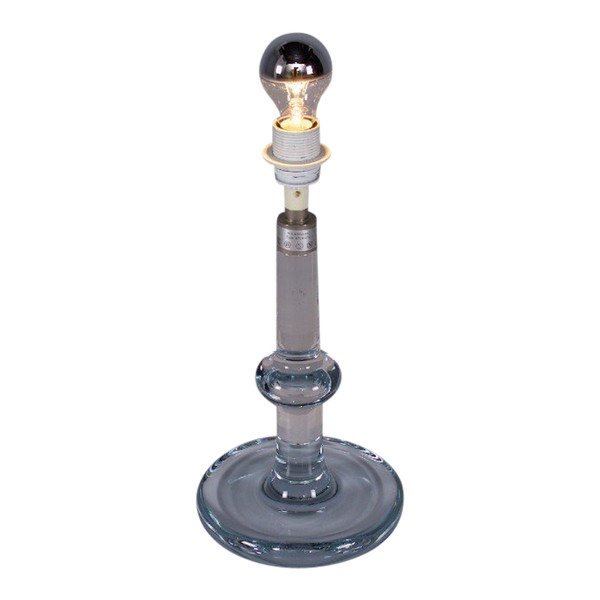 Lampe En Cristal Holmegaard Suède « Atlantic ».