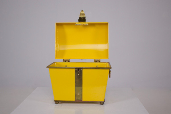 60’s Brass Jewelry Box
