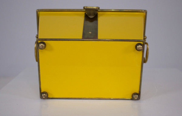 60’s Brass Jewelry Box