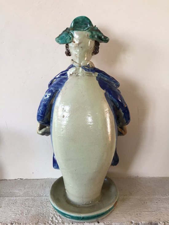 Ventesimo Candeliere in Ceramica. 18° personaggio in costume