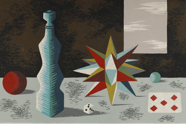 COLORED LITHOGRAPH BY JEAN PICART LE DOUX ON JAPANESE PAPER