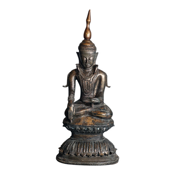 Bronzo birmano stile BUDDHA AVA