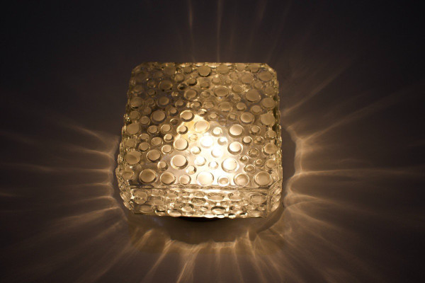 Appliques ‘bubble Glass’ 1970.