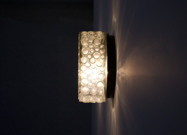 Appliques ‘bubble Glass’ 1970.