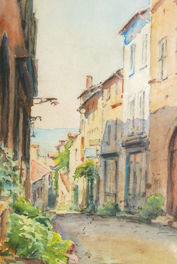 Henri Jacques Hippolyte PÉRIER d'HAUTERIVE, Ruelle in Morlaàs im Béarn