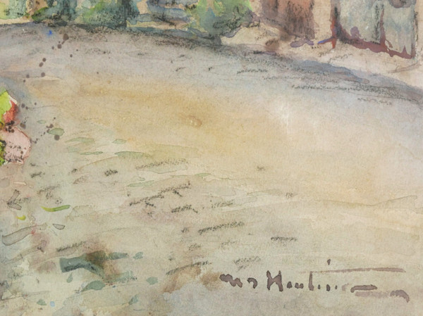 Henri Jacques Hippolyte PÉRIER d'HAUTERIVE, Ruelle in Morlaàs im Béarn