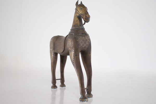 Cavallo del tempio di legno