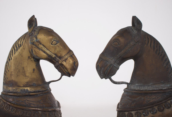 Cavallo del tempio di legno
