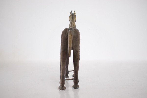 Cavallo del tempio di legno