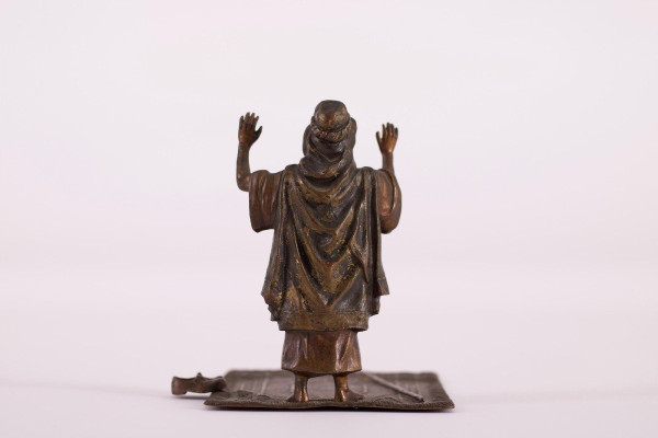 Bronze From Vienna Orientalist "mahometan" Franz Bergman (?)