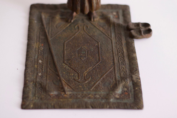 Bronze From Vienna Orientalist "mahometan" Franz Bergman (?)