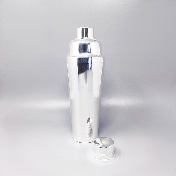 1960 Superbo shaker da cocktail in acciaio inossidabile. Prodotto in Francia