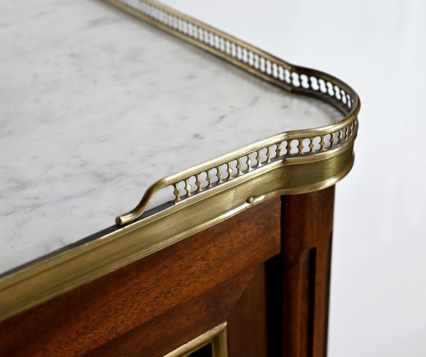 Kleiner Bücherschrank aus Mahagoni, Stil Louis XVI - 2. Hälfte 19.
