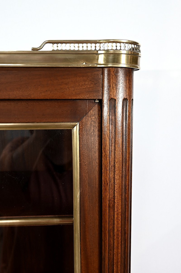 Kleiner Bücherschrank aus Mahagoni, Stil Louis XVI - 2. Hälfte 19.