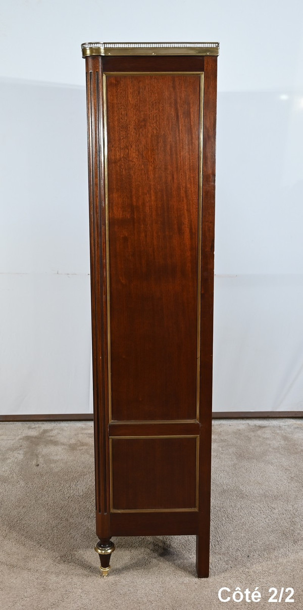 Kleiner Bücherschrank aus Mahagoni, Stil Louis XVI - 2. Hälfte 19.