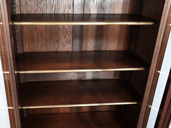 Kleiner Bücherschrank aus Mahagoni, Stil Louis XVI - 2. Hälfte 19.