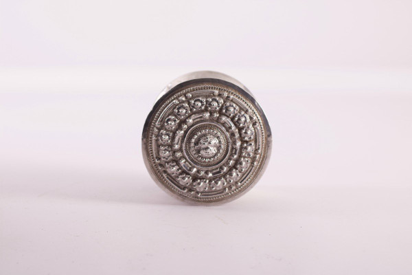Grande scatola di betel in argento Birmania