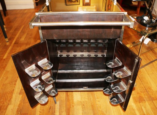 Jacques ADNET (1900-1984), trolley bar