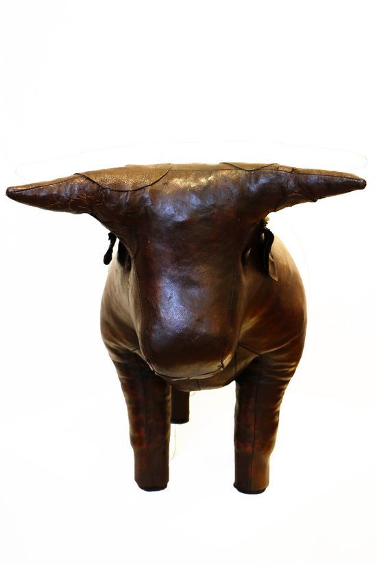 Dimitri OMERSA (1927-1985), repose-pied taureau