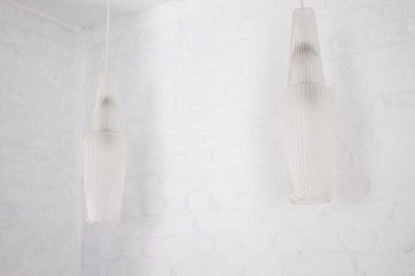 “Pisa” pendant lights, A. F. Gangkofner