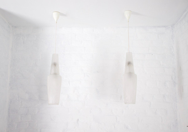 “Pisa” pendant lights, A. F. Gangkofner