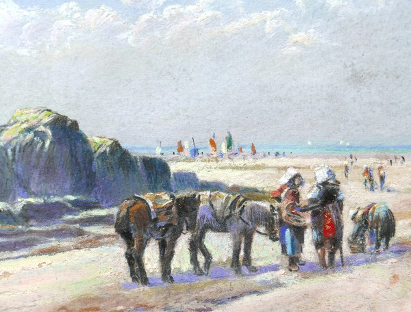 Albert GOUGET, Fishmongers in Normandy