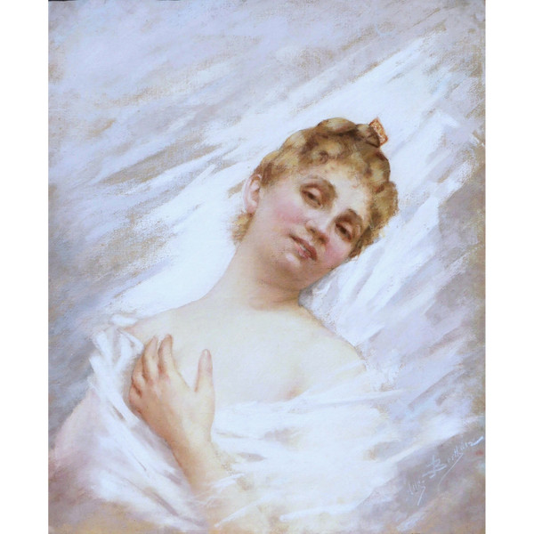 Auguste BERTHON, Donna languida