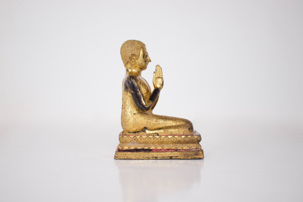 Adoring Moggallana In Bronze.