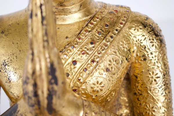 Adoring Moggallana In Bronze.