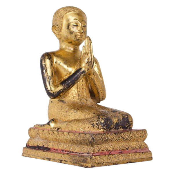 Adoring Moggallana In Bronze.