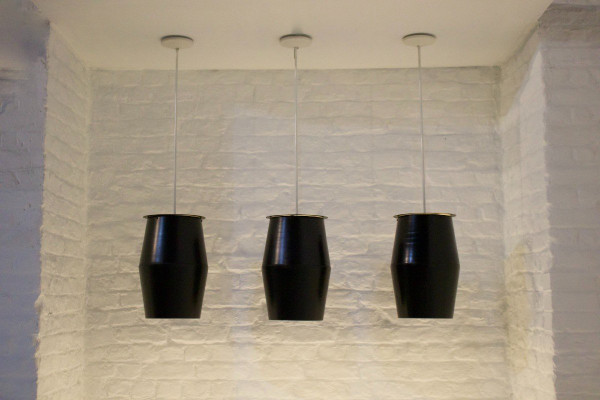 Modernist pendant lights 1950.