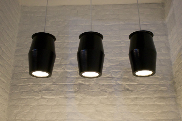 Modernist pendant lights 1950.