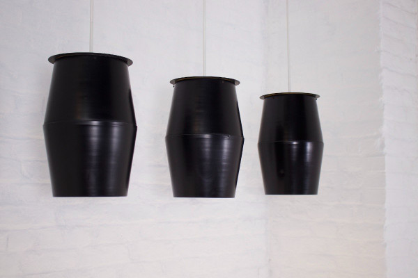Modernist pendant lights 1950.