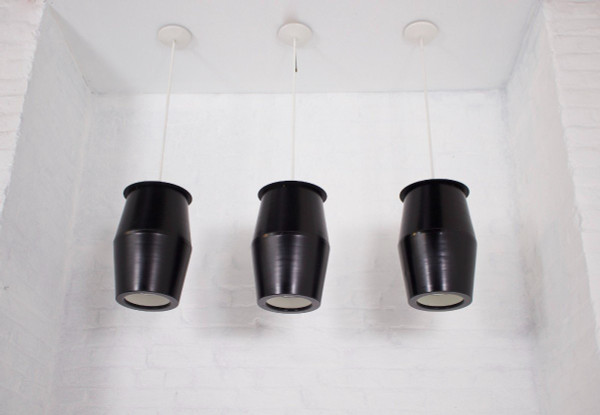 Modernist pendant lights 1950.
