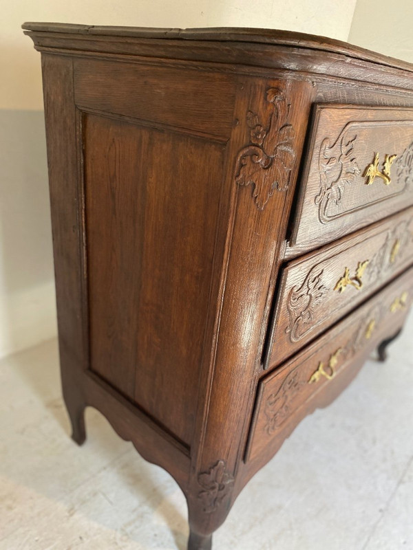 Commode Sculptée Louis XV
