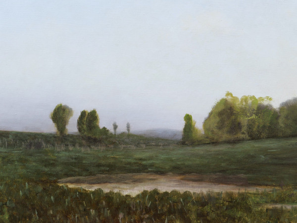 Jean-Antoine, dit Johannès SON, Paysage de l'Ain au crépuscule