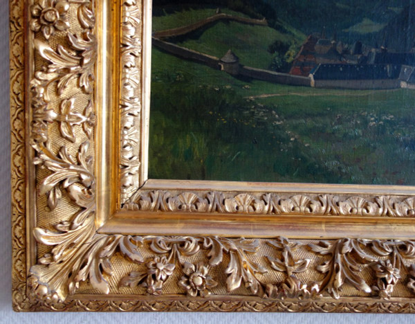 Ernest-Victor Hareux – Das Kloster La Grande Charteuse – Dauphinoise-Schule aus dem 19. Jahrhundert
