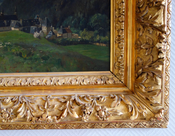 Ernest-Victor Hareux – Das Kloster La Grande Charteuse – Dauphinoise-Schule aus dem 19. Jahrhundert