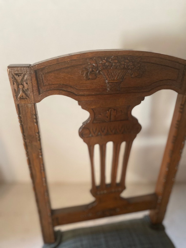 Ensemble 6 Chaises Directoire 19e ( prix spécial actuellement sur simple demande)