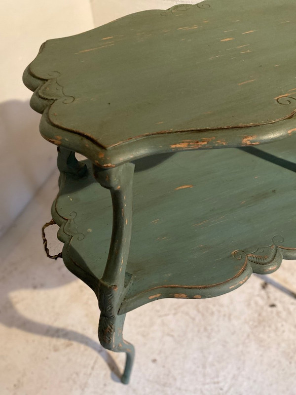 Louis XV Tea Table Year 1900 Scandinavian Patina (special price currently on request)