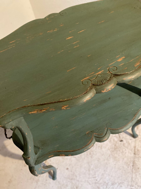 Louis XV Tea Table Year 1900 Scandinavian Patina (special price currently on request)